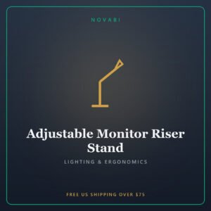 Adjustable Monitor Riser Stand