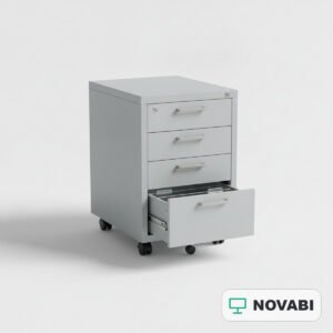 Rolling Under-Desk File Cabinet