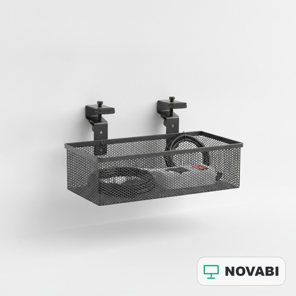 Under-Desk Cable Management Tray