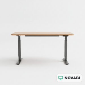 Height-Adjustable Dual-Motor Standing Desk 60"