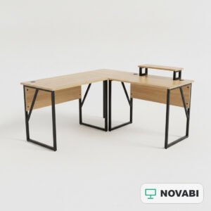 L-Shaped Corner Computer Desk