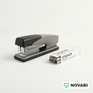 Heavy-Duty Desktop Stapler & Staples Set