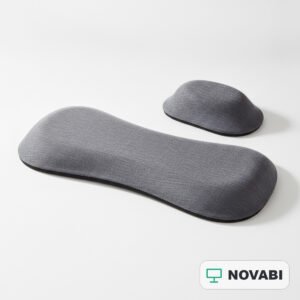 Memory-Foam Keyboard Wrist Rest Set
